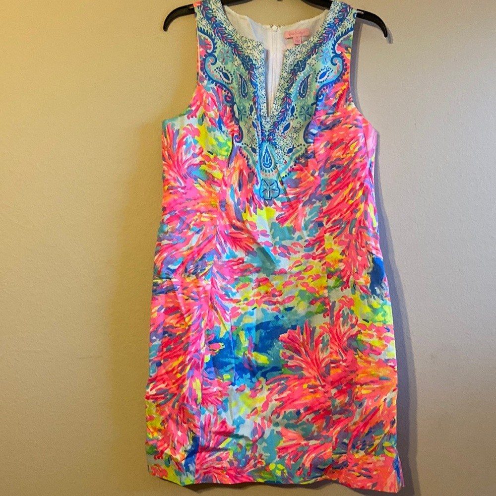 Lilly pulitzer shift dress size 12